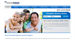 Desktop Screenshot of financialnetworkins.com
